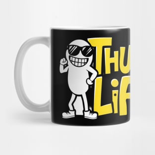 Thug life meme funny stick man Mug